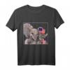 Patriotisches Esel & Elefant T-Shirt mit USA Flaggen - Überparteiliches Design für Wahlen, Feiertage & Patriotische Anlässe
