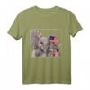 Patriotisches Esel & Elefant T-Shirt mit USA Flaggen - Überparteiliches Design für Wahlen, Feiertage & Patriotische Anlässe