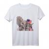 Patriotisches Esel & Elefant T-Shirt mit USA Flaggen - Überparteiliches Design für Wahlen, Feiertage & Patriotische Anlässe