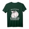 Offizielles Elefanten Schlummershirt - Lustiges Schlafshirt für Erwachsene, ideal für Nachtruhe, Mittagsschläfchen & als Geschenk