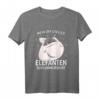 Offizielles Elefanten Schlummershirt - Lustiges Schlafshirt für Erwachsene, ideal für Nachtruhe, Mittagsschläfchen & als Geschenk