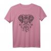 Elefanten Yoga T-Shirt mit Mandala & Ganesha - Tribal Kunst, Chakra & Spiritueller Stil für Damen & Yogafans
