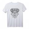 Elefanten Yoga T-Shirt mit Mandala & Ganesha - Tribal Kunst, Chakra & Spiritueller Stil für Damen & Yogafans