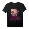 Lustiges Schlafshirt Pyjama Nachthemd mit Elefantenmotiv – Perfektes Geschenk für Langschläfer, Morgenmuffel & Elefantenfans