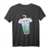 Kawaii süßer Anime Elefant Bubble Tea T-Shirt – Perfektes Geschenk für Manga, Anime & Japan Fans, Geburtstags- und Weihnachtsgeschenkidee