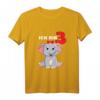 Kinder 3. Geburtstag Mädchen T-Shirt mit Elefant und Spruch 'Ich bin schon 3' – Lustiges Geburtstagsoutfit & Geschenkidee