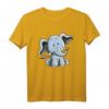 Blaues Elefantenbaby T-Shirt mit Comic-Design – Lustiges Kinder T-Shirt als Geschenkidee zu Geburtstag & Weihnachten