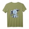 Blaues Elefantenbaby T-Shirt mit Comic-Design – Lustiges Kinder T-Shirt als Geschenkidee zu Geburtstag & Weihnachten