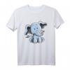 Blaues Elefantenbaby T-Shirt mit Comic-Design – Lustiges Kinder T-Shirt als Geschenkidee zu Geburtstag & Weihnachten