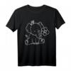 Niedliches Elefanten Kinder T-Shirt – Buntes Tiermotiv für Mädchen und Jungen, Geschenk für Elefantenliebhaber