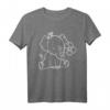 Niedliches Elefanten Kinder T-Shirt – Buntes Tiermotiv für Mädchen und Jungen, Geschenk für Elefantenliebhaber