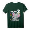 Kinder 3. Geburtstag T-Shirt - Süßer Elefant mit Enten-Motiv für Jungen und Mädchen, Perfekt für die Geburtstagsparty