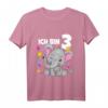 Kinder 3. Geburtstag T-Shirt - Süßer Elefant mit Enten-Motiv für Jungen und Mädchen, Perfekt für die Geburtstagsparty