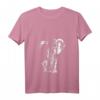 Damen Elefanten Tierliebhaber Rettet die Elefanten T-Shirt mit V-Ausschnitt – Perfektes Geschenk für Tierfreunde und Tierschützer
