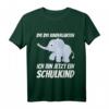 Kinder Ich bin jetzt ein Schulkind! Elefant Einschulung T-Shirt – Perfektes Geschenk für den ersten Schultag Jungen und Mädchen