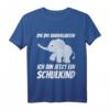 Kinder Ich bin jetzt ein Schulkind! Elefant Einschulung T-Shirt – Perfektes Geschenk für den ersten Schultag Jungen und Mädchen