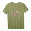 Savannen Geschenk für Damen Vintage Elefant T-Shirt - Perfekt für Tierliebhaber, Safari Fans & besondere Anlässe wie Weihnachten & Muttertag