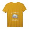 Damen Schlafshirt mit Elefant - Kuscheliges Pyjama T-Shirt mit V-Ausschnitt für gemütliche Nächte, Couch & Mittagsschlaf