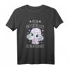 Lustiges Elefanten Schlafshirt & Nachthemd - Bequemer Pyjama für Damen, Herren & Kinder, Perfekt für Morgenmuffel & Elefantenfans