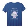 Lustiges Elefanten Schlafshirt & Nachthemd - Bequemer Pyjama für Damen, Herren & Kinder, Perfekt für Morgenmuffel & Elefantenfans