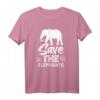 Rettet Die Elefanten T-Shirt – Lustiges Design gegen Wilderei & Aussterben, ideal als Geschenk für Naturschützer