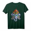 Elefant Tattoo T-Shirt für Damen und Herren - Handgezeichnetes Punk Motiv, Tier-Design, Geschenkidee für Tattoo Fans
