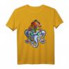 Elefant Tattoo T-Shirt für Damen und Herren - Handgezeichnetes Punk Motiv, Tier-Design, Geschenkidee für Tattoo Fans