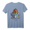 Elefant Tattoo T-Shirt für Damen und Herren - Handgezeichnetes Punk Motiv, Tier-Design, Geschenkidee für Tattoo Fans