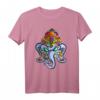 Elefant Tattoo T-Shirt für Damen und Herren - Handgezeichnetes Punk Motiv, Tier-Design, Geschenkidee für Tattoo Fans