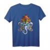 Elefant Tattoo T-Shirt für Damen und Herren - Handgezeichnetes Punk Motiv, Tier-Design, Geschenkidee für Tattoo Fans