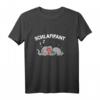 Elefant Schlafshirt Schlafifant Pyjama Langarmshirt – Lustige und bequeme Schlafkleidung für Kinder, perfekt als Geschenk für Langschläfer und Morgenmuffel