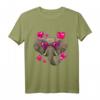 Valentinstag Elefant Shirt mit afrikanischem Tiergesicht – Lustiges Tierliebhaber T-Shirt für Kinder, Jugendliche und Erwachsene