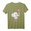 Personalisierte Baby- und Kindershirt mit Elefantenmotiv für Mädchen - Geschenkidee für Sema zum Geburtstag & Namenstag