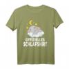 Lustiges Elefanten Schlafshirt, Pyjama Nachthemd für Männer und Frauen – Witziges Geschenk für Langschläfer, Morgenmuffel & Elefantenfans