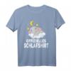 Lustiges Elefanten Schlafshirt, Pyjama Nachthemd für Männer und Frauen – Witziges Geschenk für Langschläfer, Morgenmuffel & Elefantenfans