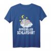 Lustiges Elefanten Schlafshirt, Pyjama Nachthemd für Männer und Frauen – Witziges Geschenk für Langschläfer, Morgenmuffel & Elefantenfans