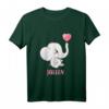 Personalisiertes Baby- und Kindershirt mit Namen Joleen und niedlichem Elefantenmotiv – Perfektes Geschenk zum Geburtstag oder Namenstag für Mädchen