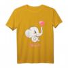 Personalisiertes Baby- und Kindershirt mit Namen Joleen und niedlichem Elefantenmotiv – Perfektes Geschenk zum Geburtstag oder Namenstag für Mädchen