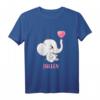 Personalisiertes Baby- und Kindershirt mit Namen Joleen und niedlichem Elefantenmotiv – Perfektes Geschenk zum Geburtstag oder Namenstag für Mädchen