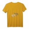 Damen Vintage Elefant T-Shirt mit V-Ausschnitt – Perfektes Geschenk für Tierliebhaber, Safari-Fans und Elefanten Enthusiastinnen