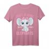Nur ein Mädchen, das Elefanten liebt - Lustiges Elefantenliebhaber T-Shirt, perfektes Geschenk für Frauen, Mädchen & Kinder