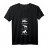 Damen Vegetarier Schildkröte Gorilla Elefant Pflanzliche Ernährung T-Shirt mit V-Ausschnitt – Lustiges Geschenk für Veganer & Umweltbewusste