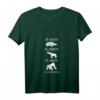 Damen Vegetarier Schildkröte Gorilla Elefant Pflanzliche Ernährung T-Shirt mit V-Ausschnitt – Lustiges Geschenk für Veganer & Umweltbewusste