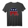 Vintage Republikanischer Elefant T-Shirt – Lustiges Konservatives Party-Design für stolze Republikaner & Wähler