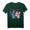 HapFrog Lilo und Stitch Engel Kuss T-Shirt – Offizielles Disney Merchandise für Frauen, Männer und Kinder, perfekt zum Valentinstag