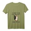Damen Hase T-Shirt - Du denkst ich bin klein, süß und nett, mit lustigem Schatten-Design, perfekt als Geschenk zu Geburtstag, Weihnachten oder Ostern