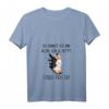 Damen Hase T-Shirt - Du denkst ich bin klein, süß und nett, mit lustigem Schatten-Design, perfekt als Geschenk zu Geburtstag, Weihnachten oder Ostern