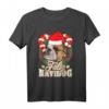 Feliz Navidog Englische Bulldogge Weihnachtsmann Weihnachts-T-Shirt – Lustiges Festtagsoutfit für Hundeliebhaber und Familiengeschenke