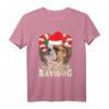 Feliz Navidog Englische Bulldogge Weihnachtsmann Weihnachts-T-Shirt – Lustiges Festtagsoutfit für Hundeliebhaber und Familiengeschenke