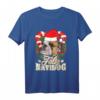 Feliz Navidog Englische Bulldogge Weihnachtsmann Weihnachts-T-Shirt – Lustiges Festtagsoutfit für Hundeliebhaber und Familiengeschenke